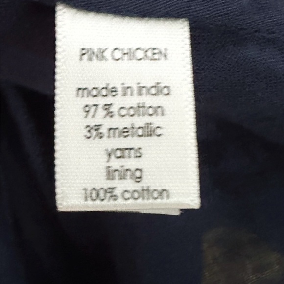 Pink Chicken | Navy Poppy Gianna Skirt (12 yrs) - Picture 5 of 5